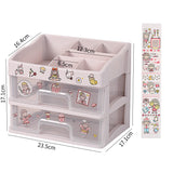 Storage Box Student Dormitory Desk Miscellaneous Desk Stationery Multi-Layer Shelf