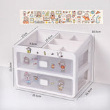 Storage Box Student Dormitory Desk Miscellaneous Desk Stationery Multi-Layer Shelf
