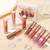 Liquid Lip Gloss And Lipstick Set