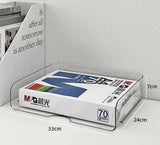 Desktop Storage Box Transparent Acrylic Desk Storage Rack