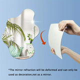 Cloud-shaped Mirror Acrylic Wall Background Decoration