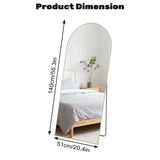 Rectangle Full Length Mirror, Full Body Standing Mirror Floor Mirrors